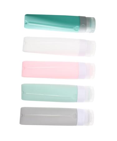 DOITOOL 1set Silica Gel Bottle Travel Plastic Cosmetic Bottle Household