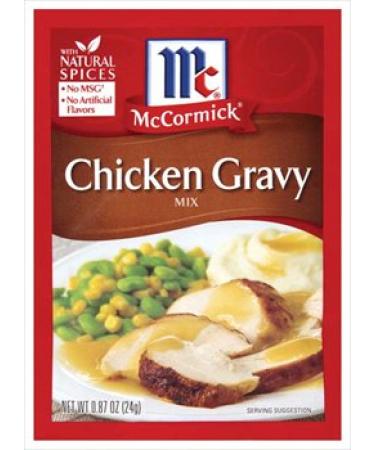 McCormick Chicken Gravy Mix 0.87 oz (Pack of 12)