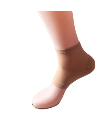Healifty couple soft gel socks Comfortable spa-socks with moisture supply heel protection socks heel protective cover for hard skin