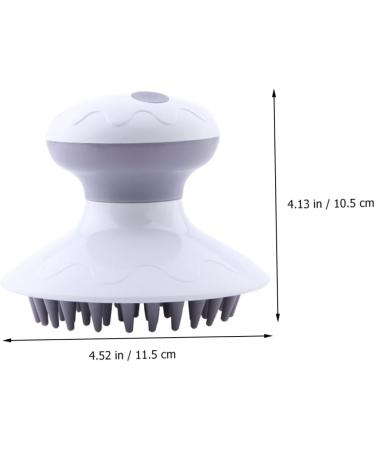 Beaupretty 2-Pack Electric Shampoo Brush - Silicone Scalp Massage Hair Brush for Deep Cleansing & Relaxation - Buy Online on GoSupps.com