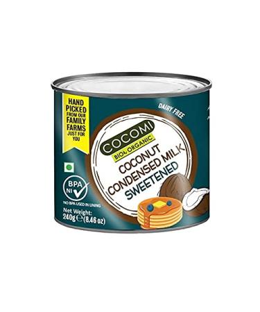 Organic canned condensed coconut drink 240 g - COCOMI