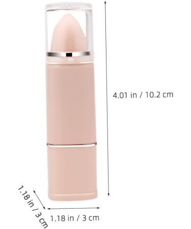 Housoutil 2 in 1 Makeup Brush Bb Cream Brush Retractable Blush Brush Makeup Tool Foundation Applicator Bronzer Brush Contour Brush Sponge Brush Travel Artificial Fiber - Buy Online on GoSupps.com