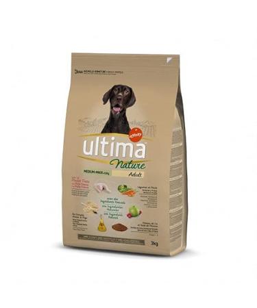 Animals Ultima - Nature Dog Medium Maxi Chicken 3Kg - Pack of 2