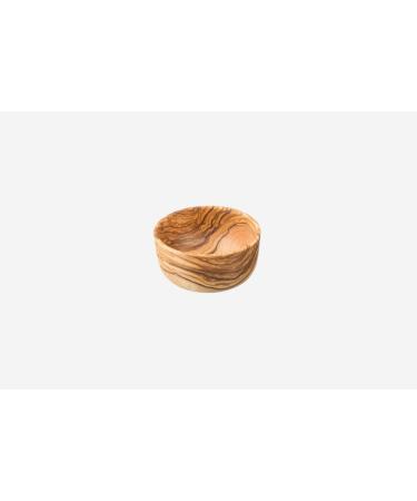 Soap dish shaving olive wood diameter 9 cm