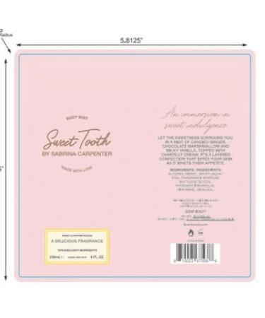  Carpenter Sweet Tooth Body Spray 8oz (pack of 1) - Buy Online on GoSupps.com