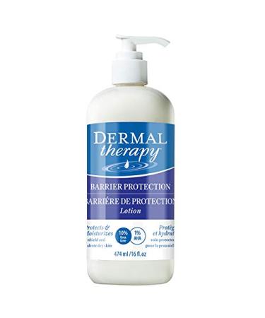 Dermal Therapy Barrier Protection Lotion - Shields Skin Against Irritants and Harsh Chemicals | 10% Urea and Custom Blend of Ingredients that Create Protective Barrie