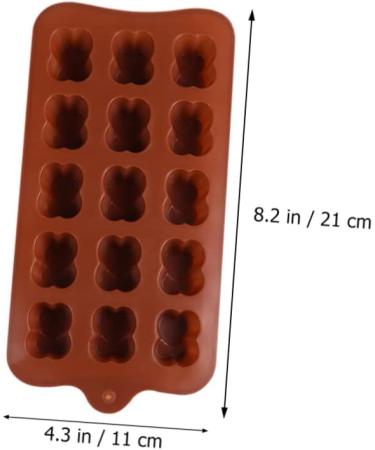 MAGICLULU Alphabet Stencils 2pcs Molder Mold for Chocolate Baking Tool para Paletas De Chocolate Non-Stick Molds Chocolate Making Molds Candy Pan Chocolate Ball Brownie 3D Bakeware - Buy Online on GoSupps.com