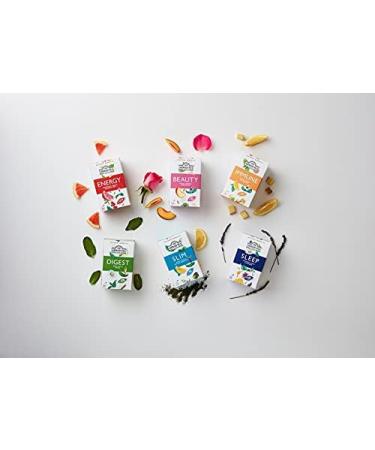 Ahmad Tea Peach Carob & Rose Petals Beauty Infusion 20 Teabags - 20 Count Pack - Buy Online on GoSupps.com