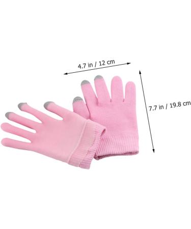 FRCOLOR 2 Pairs Moisturizing Gloves Hands Care Mittens Screen Touch Gloves Hand Spa Gloves Skin Care Gloves Night Gloves Moisturizing Sleeping Gloves Miss Polyester Lotion Repair Pink - Buy Online on GoSupps.com