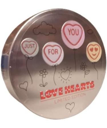 Limited Edition Mini Love Hearts Valentine's Tin 100g (Just For You) - Buy Online on GoSupps.com