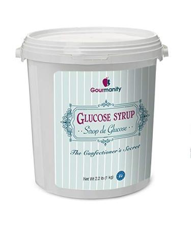 Gourmanity 2.2 lb Glucose Syrup, confectioners glaze, Liquid Glucose for baking, liquid glucose syrup, glucose baking, fondant glaze, glucose sugar syrup, Sucrose syrup, Kosher 1