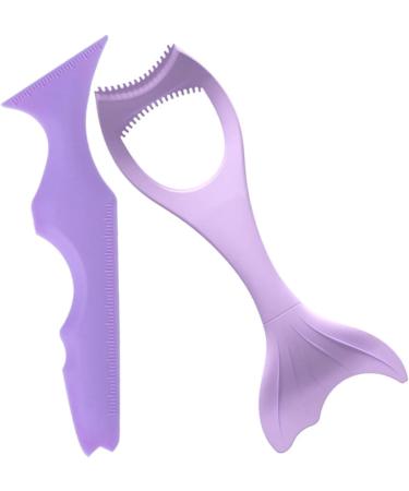 Balacoo 4 Pcs Ladies Suits Silicone Eye Make up Tools Make up Tools for Eyes Ruler Miss Heating Eyelash Comb - Buy Online on GoSupps.com