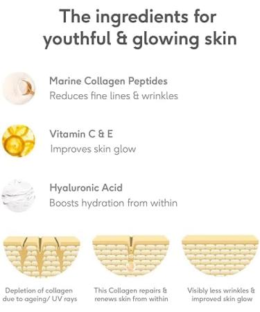 HKart HK Vitals Skin Radiance Collagen Powder - Buy Online on GoSupps.com