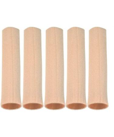 Cuttable Toe Tubes Sleeves 5 Pcs Made of Elastic Fabric Lined with Silicone Gel.Toe Sleeve Protectors Relief Toe Pressure Pain Corn & Calluses Remover Blisters Hammertoes for Men & Women(1 Diameter) - Buy Online on GoSupps.com