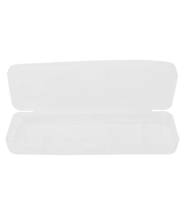 Manual razor travel case portable transparent razor holder shaving handle storage protection box razor storage box carrying protection holder for men