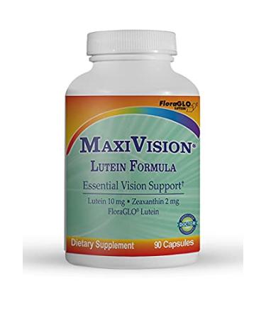 MaxiVision Lutein Formula - Vision Support - 90 Capsules - 1 Bottle 1 Count (Pack of 1)
