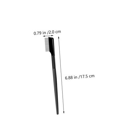 FOMIYES Eyebrow Comb Set - 2pcs Stainless Steel Eyebrow Brush & Applicator for Lash Extensions & Makeup - Buy Online on GoSupps.com