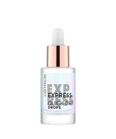 Catrice Express Quick Dry Drops nail polish quick dryer transparent express results quick -drying glossy without acetone vegan microplastics particles free (8ml)