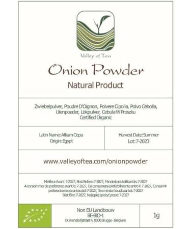 Onion Powder Onion Powder Seasoning Organic Onion Powder Onion Powder Organic Oinin Garlic Onion Powder Onion Power Onion Spice Powdered Onion - Buy Online on GoSupps.com