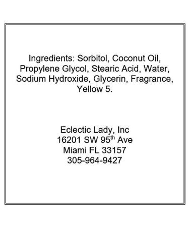 Buy Freesia Glycerin Soap - 4 oz Bar by Eclectic Lady | Luxury Skincare Natural Ingredients International Shipping - Buy Online on GoSupps.com