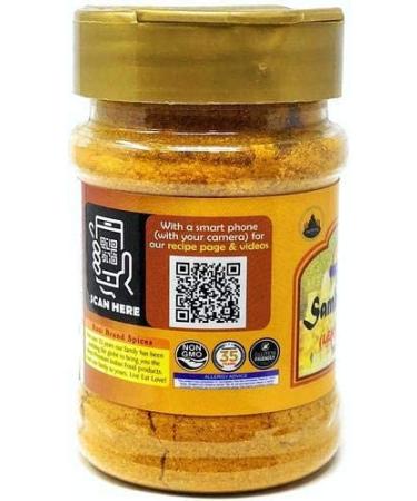 Rani Sambar Masala 3oz PET Jar - All Natural Vegan Lentil Soup Spice Blend - 2.99 Ounce (Pack of 1) - Buy Online on GoSupps.com