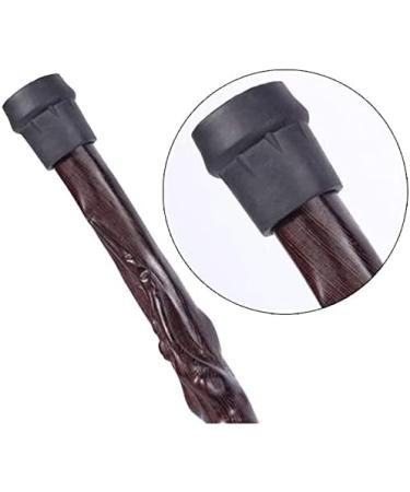Solid Wooden Walking Cane Wood Canes Walkers for seniors Mahogany Carved Walking Stick Cane Wood Carving Leading A Walking Stick The Elderly Wooden Practical Old Man Gifts rollator walker Durable Mob - Buy Online on GoSupps.com