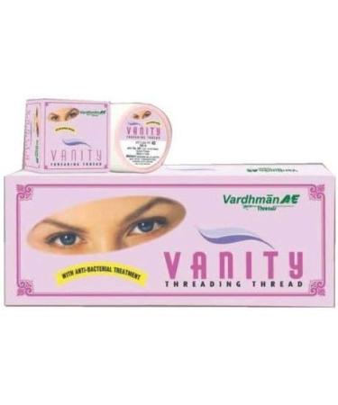 2 Coils Vanity Eyebrow Thread - Antibacterial Cotton Facial Hair Removal | Best Eyebrow Threading Solution - Buy Online on GoSupps.com