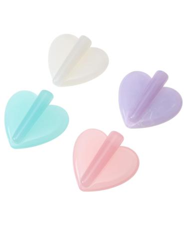 Lurrose 4 set nail-preceded Nail-way templates nail art shaped nail art bending tool nail carved nail shape tool nail-art-pressing tool metal frame 3D accessories acrylic