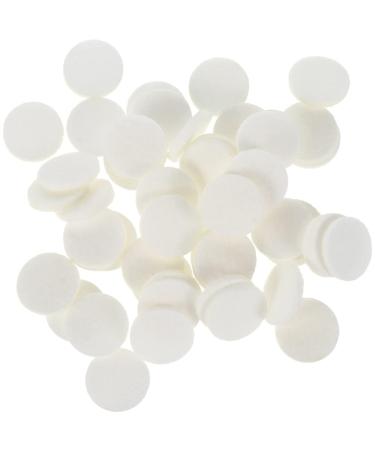 COHEALI 100pcs Cotton Sheet Essential Oil for Car Bling Refill Aroma Pads Essential Oil Pad Locket Necklace Refill Car Scent Diffuser Pads Diffusers Supplies White Child Bohemia