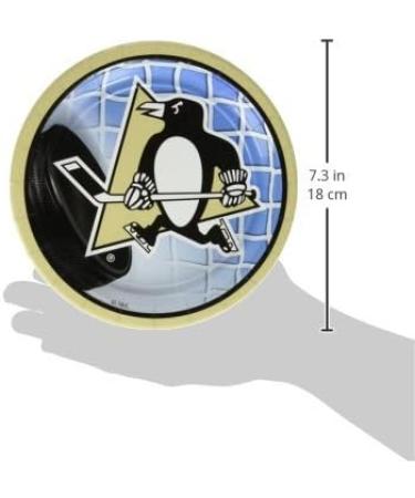 Pittsburgh Penguins Plates - Pack of 8 | Official NHL Merchandise - Buy Online on GoSupps.com