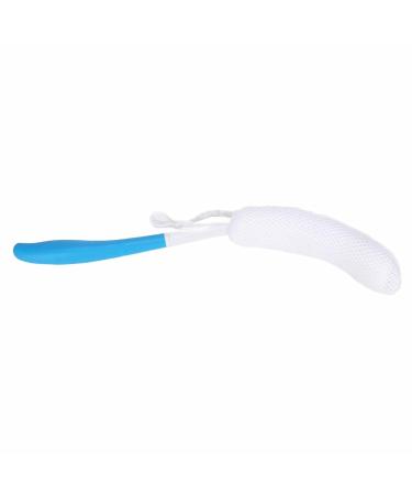 Shop Long Curved Handle Shower Brush | Soft Sponge Body Cleaning & Peeling | Smooth Skin Back Brush - International Shipping Available - Buy Online on GoSupps.com