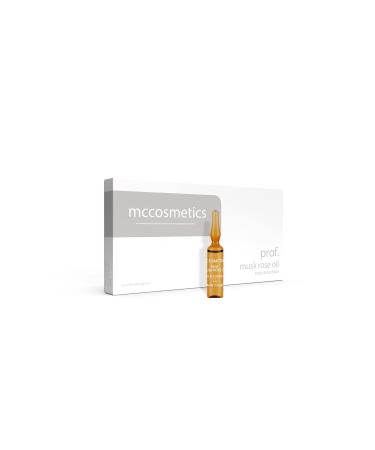 MCCosmetics NY | Prof. Musk Rose Oil | Revitalizing Solution with Pure Rosa Moschata Oil | For a Softer & More Radiant Complexion | 10 x 1ml | Made in Spain