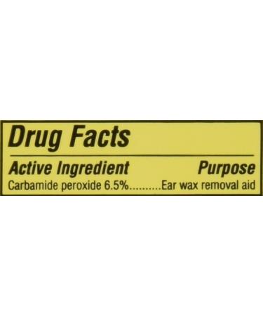 Debrox Generic Ear Drops 6.5% Carbamide Peroxide - 1 oz (2 Bottles) - Buy Online on GoSupps.com