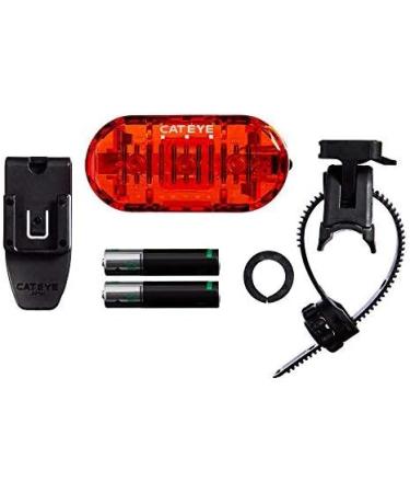 CAT EYE Omni 3 LED Safety Bike Light Red/Rear Light with Mount - Illuminate Your Ride - Buy Online on GoSupps.com