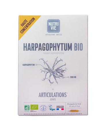 Organic Harpagophytum Bulbs – Vegan, Organic – NUTRIVIE – Made in France