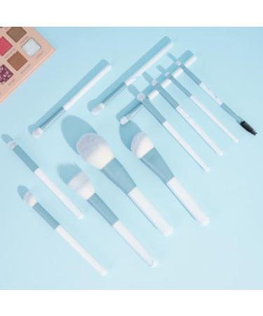 Elegant Blue and White Wind Chimes Makeup Brush Set | Premium Makeup Tools | In Stock Worldwide - Buy Online on GoSupps.com