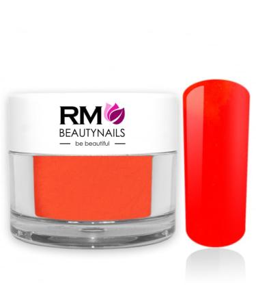 Acrylic Color Powder Neon Orange Powder Nail Design Nails Fingernail RM Beautynails 1 Pack (1x 10g) Neon Orange 10g
