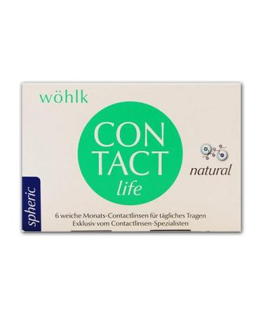 Whlk Contact Life Spheric 6 pieces / BC 8.6 mm / DIA 14.2 / -18.00 Dioptria Contact lenses -18.0 Dioptries 8.6 millimeters 14.20 millimeters 6.0