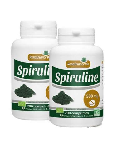 Spirulina 500MG - 400 tablets