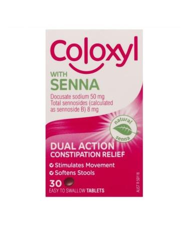Coloxyl & Senna 30 Tablets