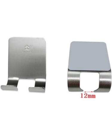 Alipis 4pcs 304 Stainless Steel Plug Holder - Impact Free Shaving & Coat Hanger for Modern Spaces - Buy Online on GoSupps.com