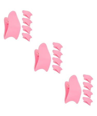 FRCOLOR 15 Pcs False Eyelash Auxiliary Eyelash Mascara Practical Eyelash Clip Fake Creative Eyelash Clip Makeup Eyelash Tools Eyelash Tweezers Eyelash Comb Pink Miss Plastic Girl