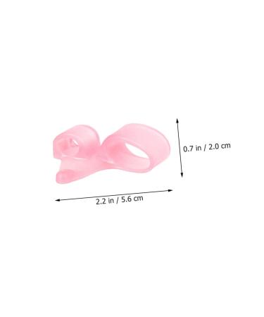 FRCOLOR 48 Pcs Double Hole Splitter & Bunion Correctors - Orthopedic Splint Pads for Adults | Correct Crooked Toes & Bunions | 5.6x2cm - Buy Online on GoSupps.com