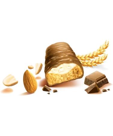 BALISTO - Cereal and Milk Chocolate Biscuit Bar - Honey & Almond Flavor - Pack 10 x 18.5 g - Buy Online on GoSupps.com