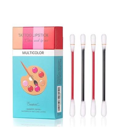 Generic Tatto lipstick tint (Multicolor) 1 Count (Pack of 20)