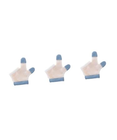 Toyandona 3 couples Anti-Essen gloves Anti-scratch gloves stop sucking finger protection.