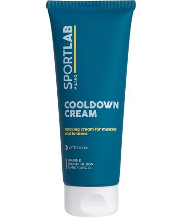 SPORTLAB MILANO COOLDOWN CREAM - Relaxing and relaxing cream for muscles after sports | Arnica relaxing Escine draining action and Ylang Ylang Oil soothing properties |