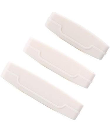 U-M 3 Pcs Toothpaste Dispenser Tube Squeezer Holder Toothpaste Clips Tubular Squeezer for Bathroom Durable Design as shown
