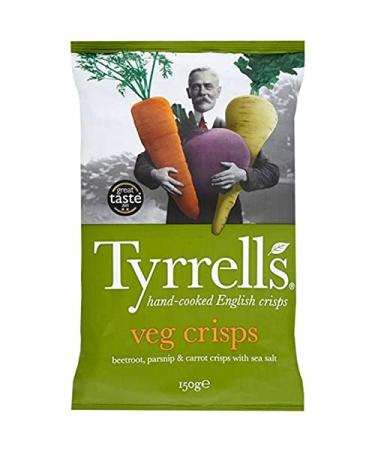 Tyrrell's Mixed Vegetable Crisps 150g (pack of 3)