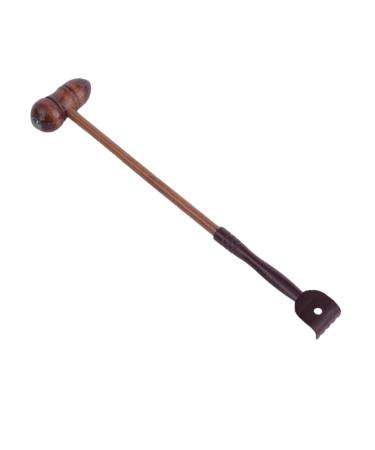 Healeved Head-Nacks Massager Hand massager for the body Wading pain back scratch stainless steel yoga muscle roller Hand massage devices Massage hammer tool Handbook Bamboo Massagehammer
